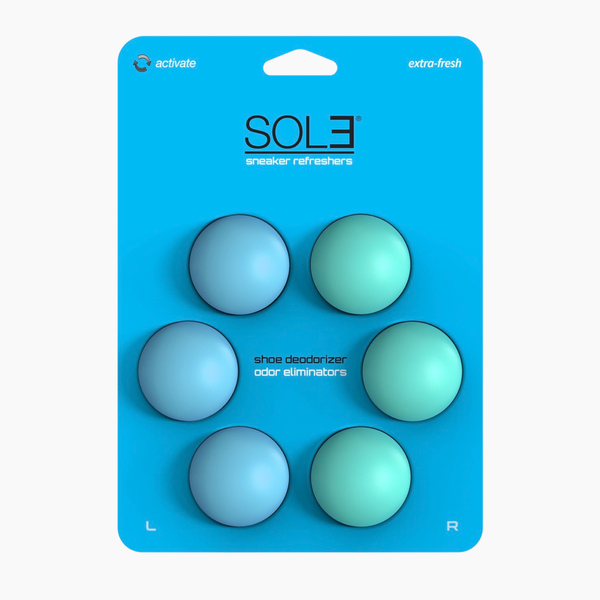 SOL3® Refreshers Shoe Deodorizer Odor Eliminator Balls for Sneakers