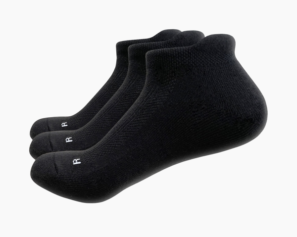 SOL3® All-Day Cushion Socks: Men's 9-11, No Show Ankle
